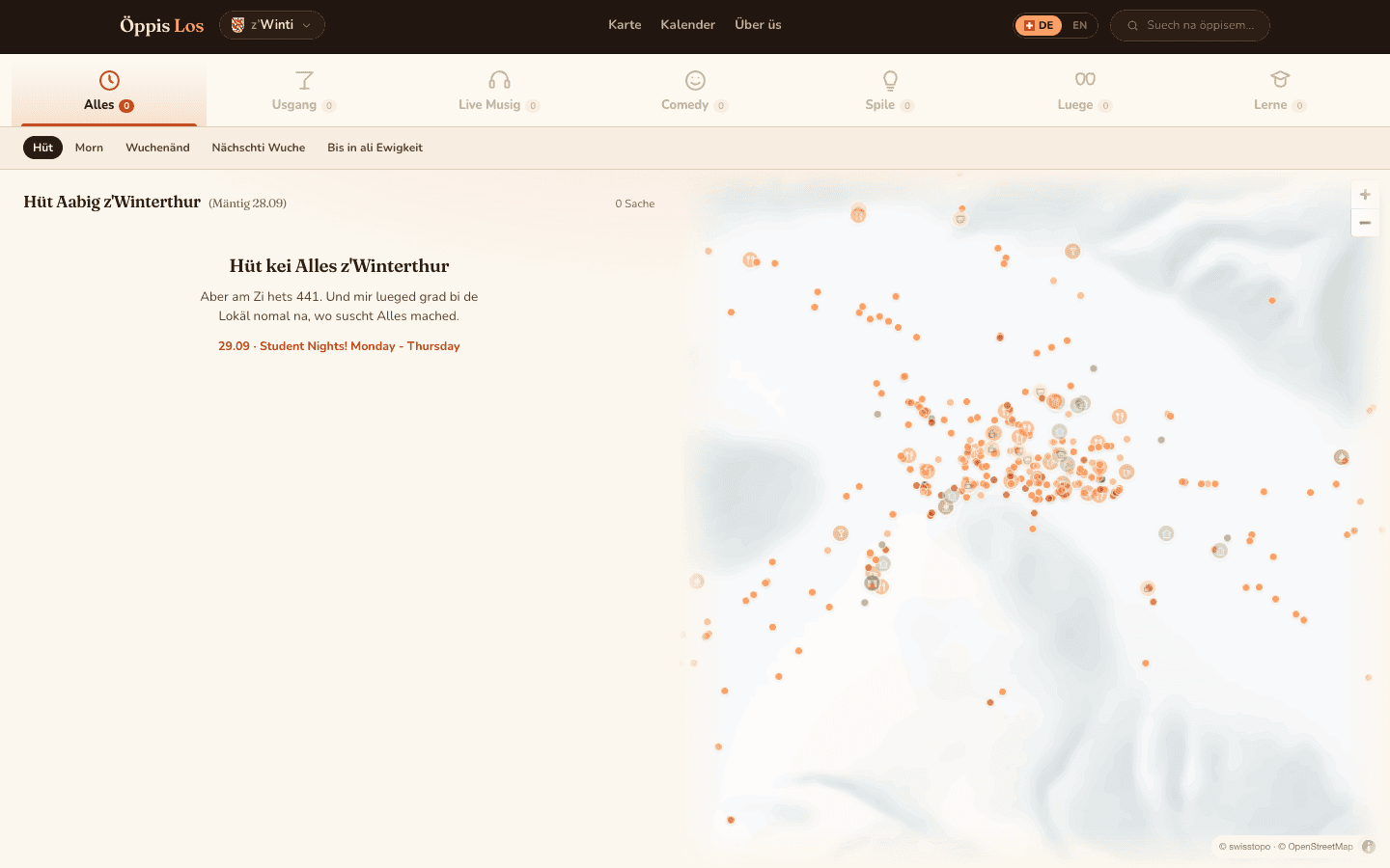 Lauftwas homepage